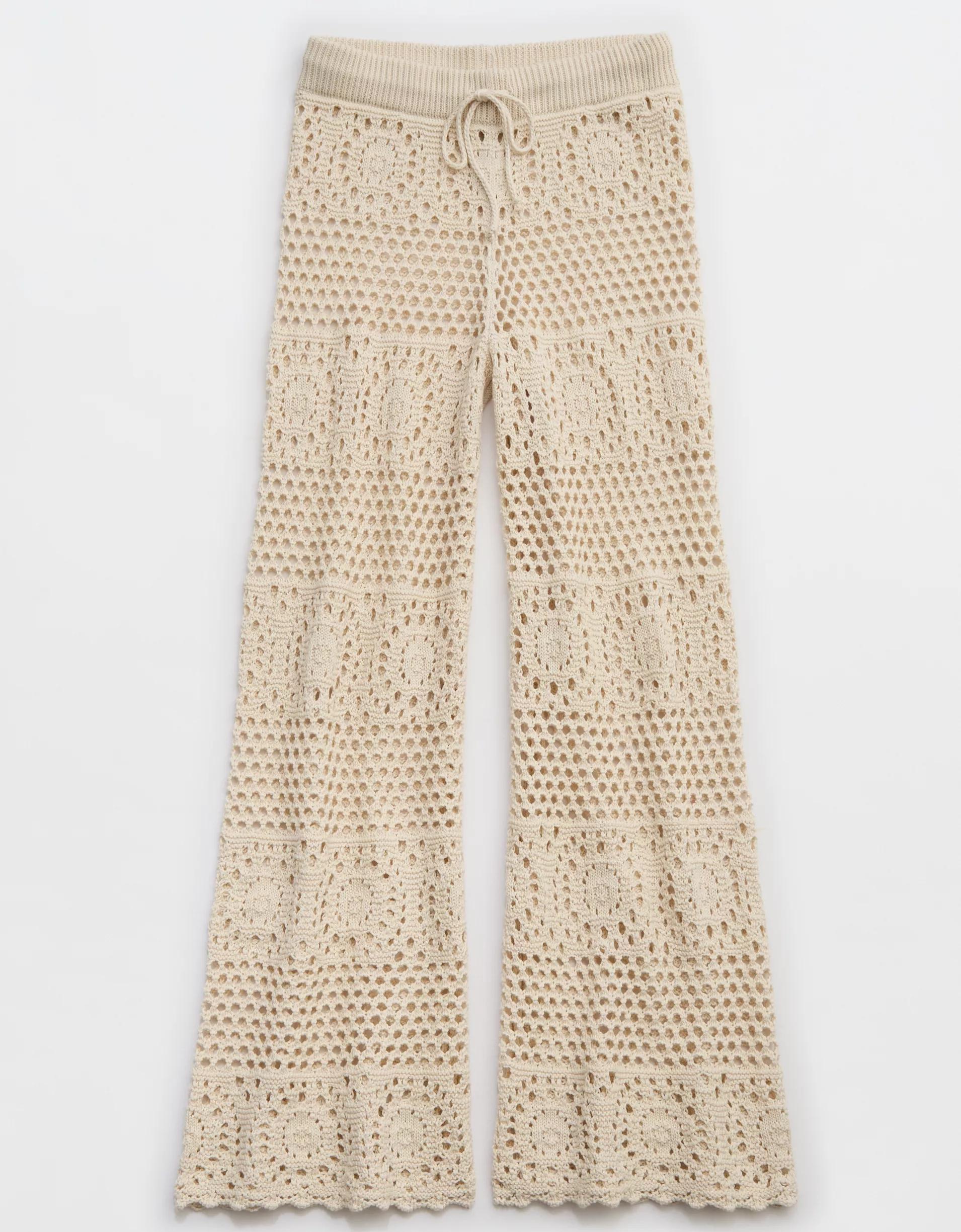 Aerie Crochet Party Pant Product Image