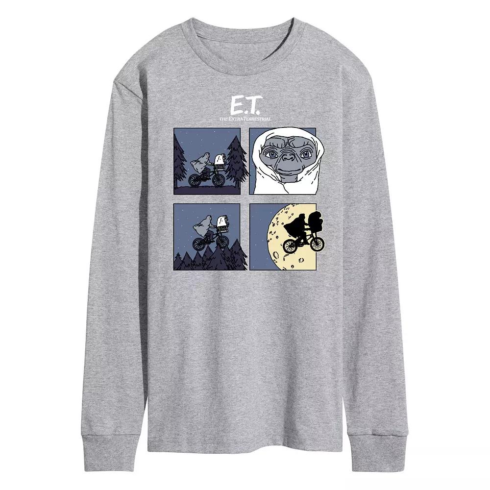 Men's ET Squares Long Sleeve Tee,  Product Image