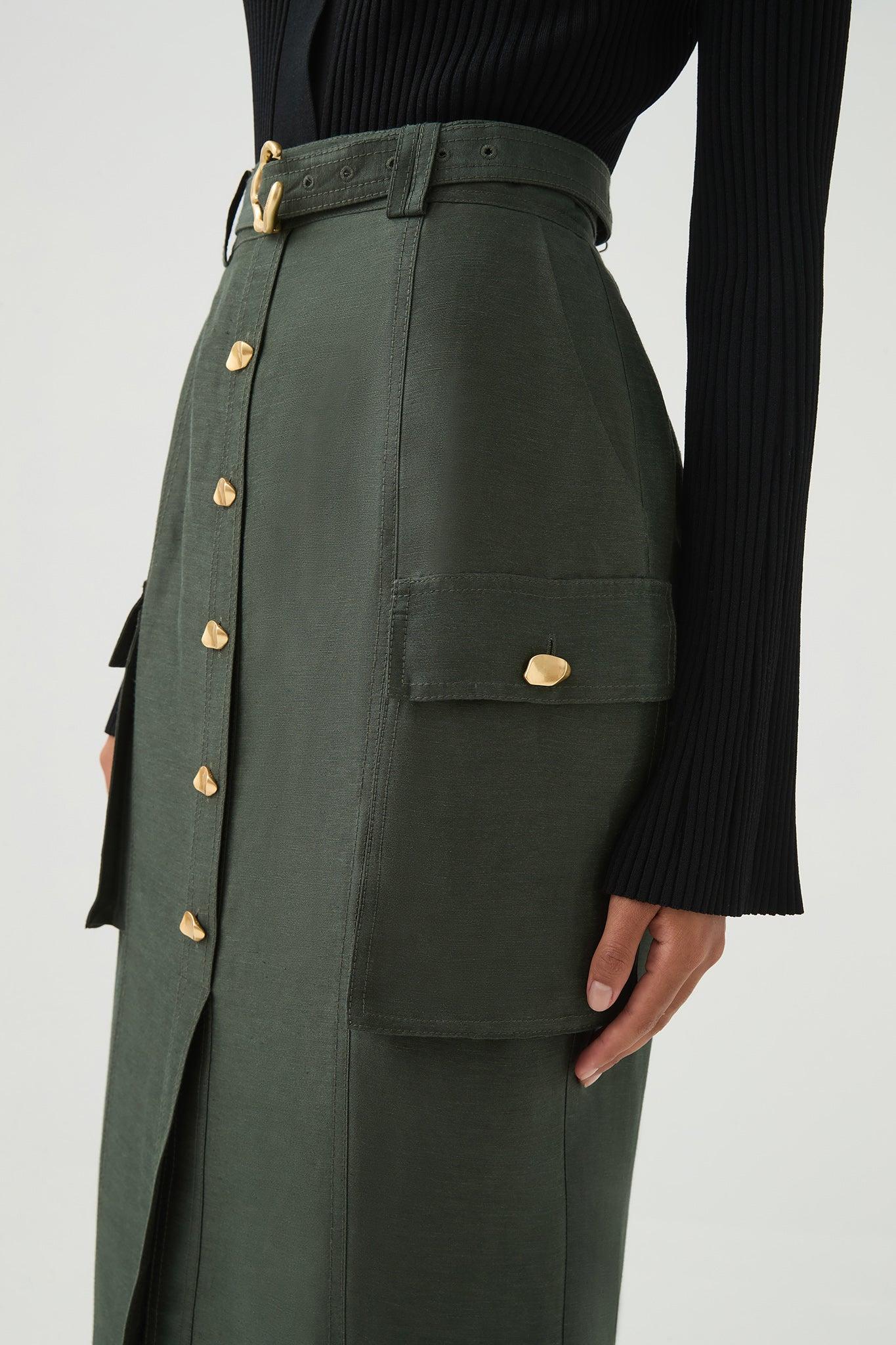 Paloma Utility Midi Skirt Product Image