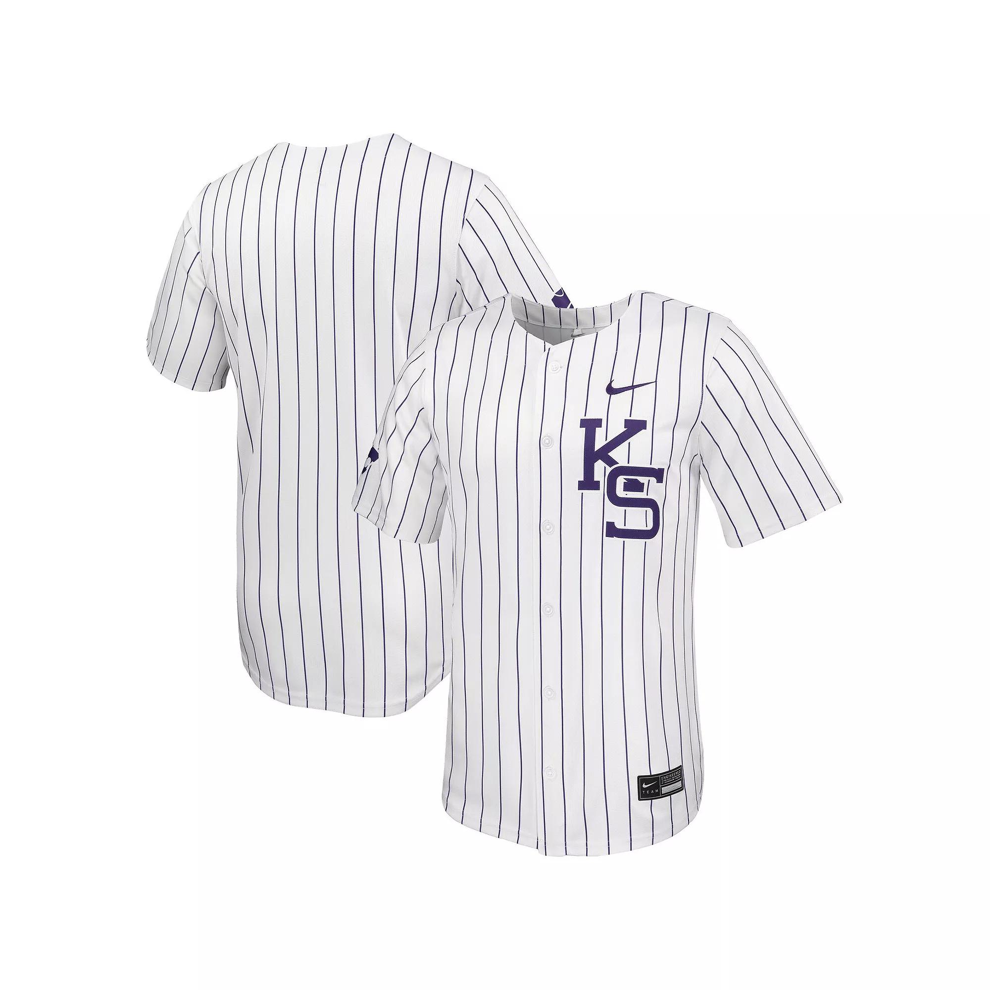 Men's Nike White Kansas State Wildcats Limited Baseball Jersey,  Product Image