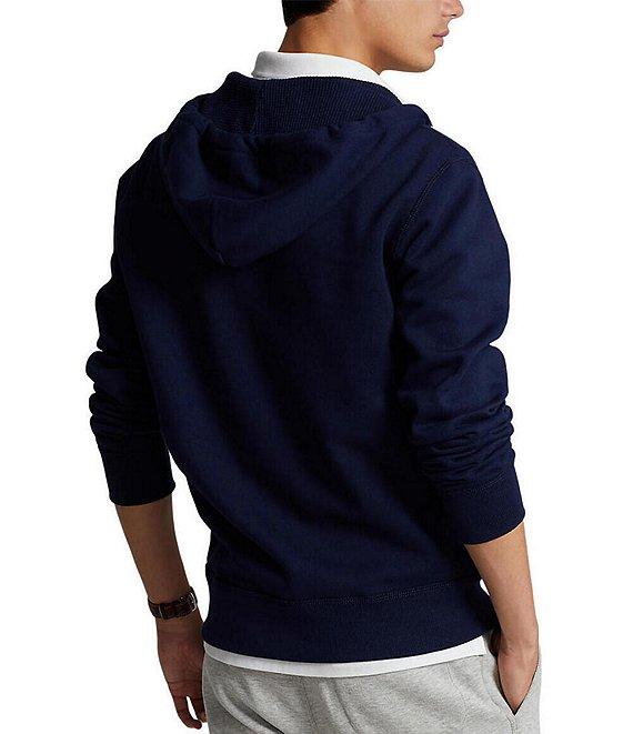 Polo Ralph Lauren Classic Solid Full Front Zip Fleece Hoodie Product Image