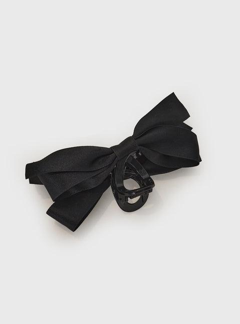 Coecoe Hair Clip Black Product Image