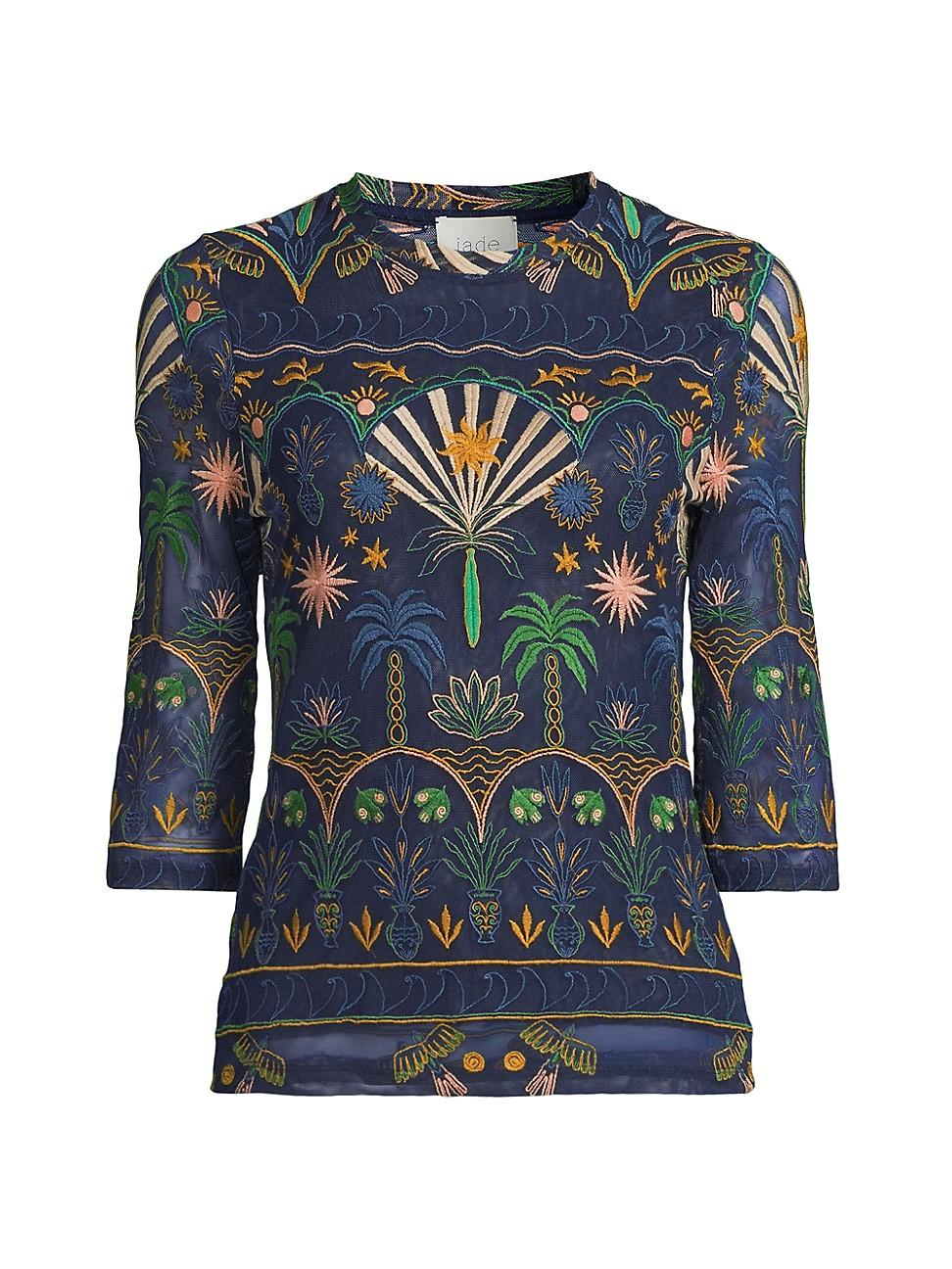 Womens Kaia Mesh T-Shirt Product Image