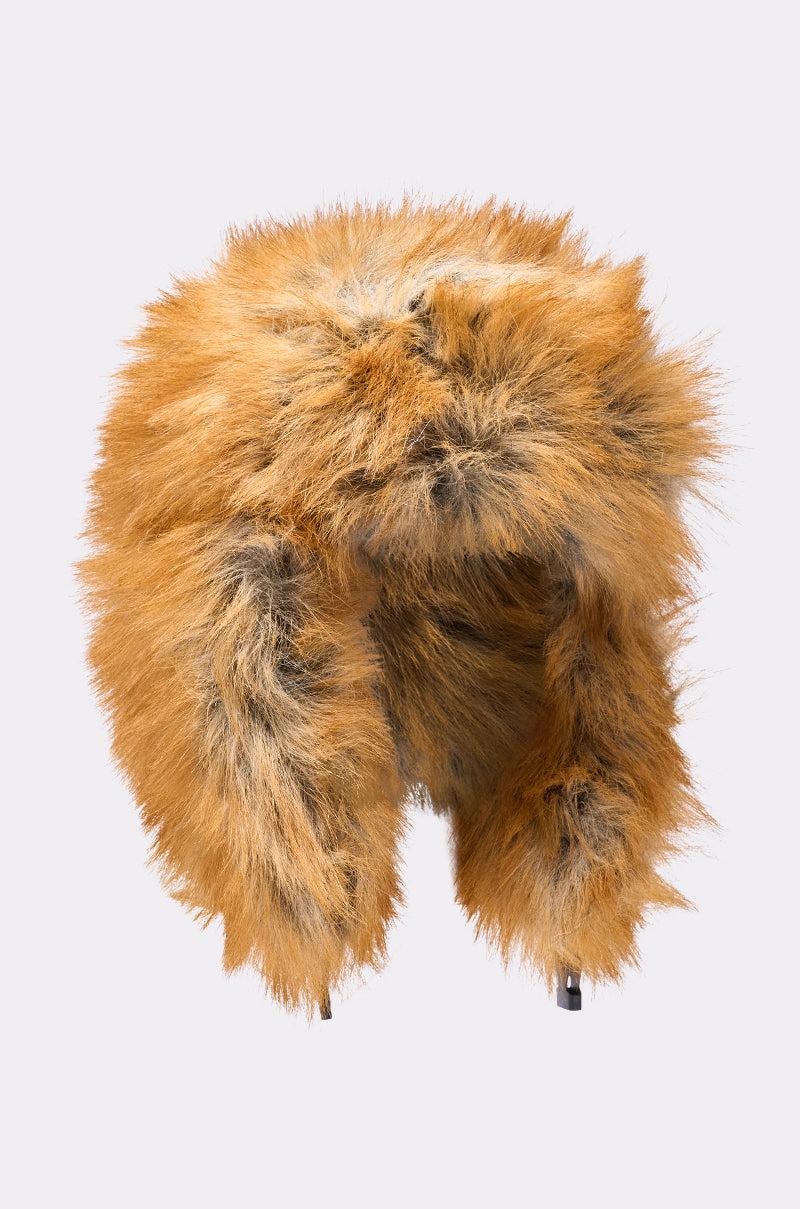 SO WITH IT FAUX FUR AVIATOR HAT Product Image
