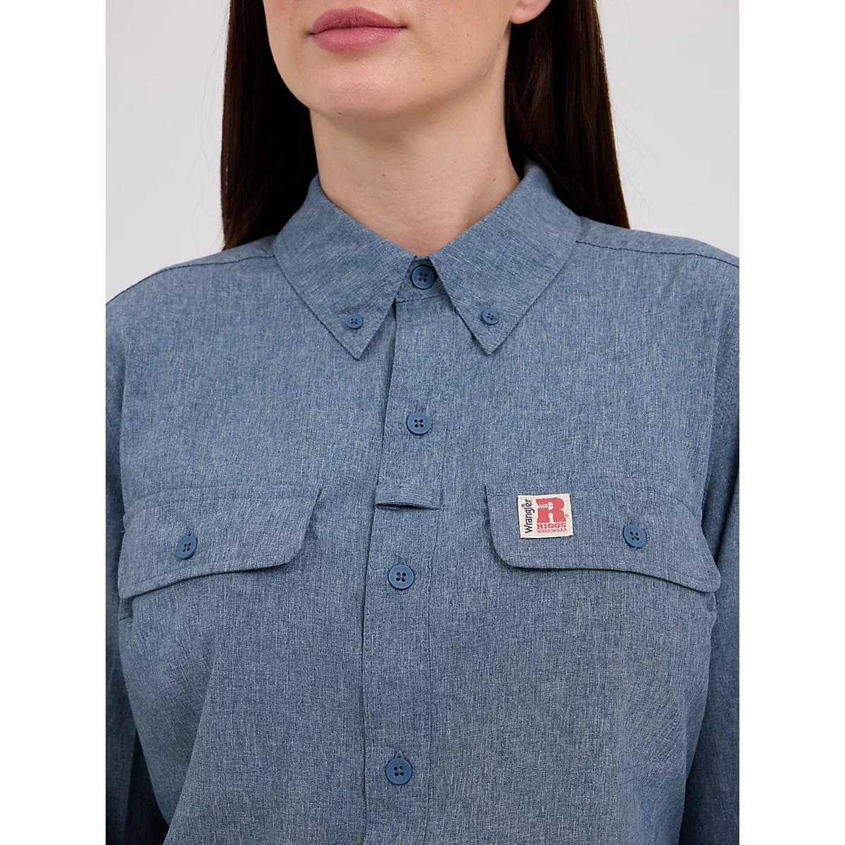 Women's Wrangler RIGGS Workwear® Lightweight Vented Work Shirt Nights Product Image