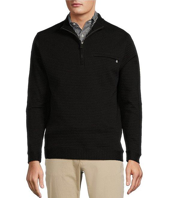 Hart Schaffner Marx Quarter-Zip Ottoman Pullover Product Image