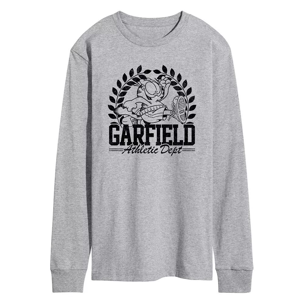 Men's Garfield Athletic Dept. Long Sleeve Graphic Tee,  Product Image