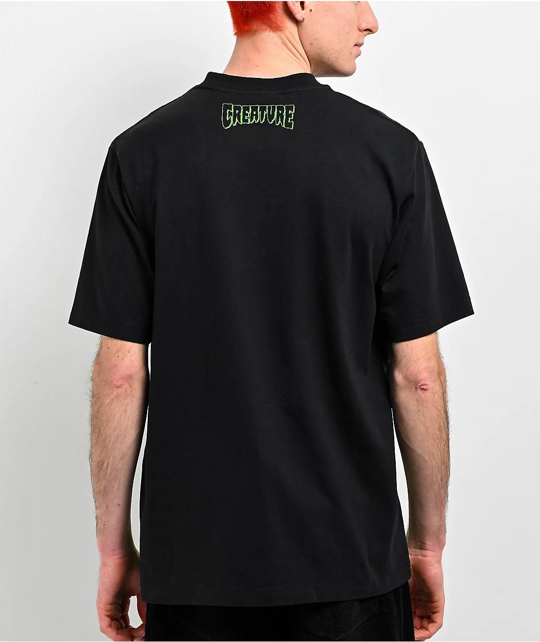 Creature Forever Undead Black T-Shirt Product Image