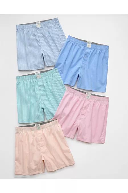 AEO Men's Stretch Boxer Short 5-Pack Men's Product Image