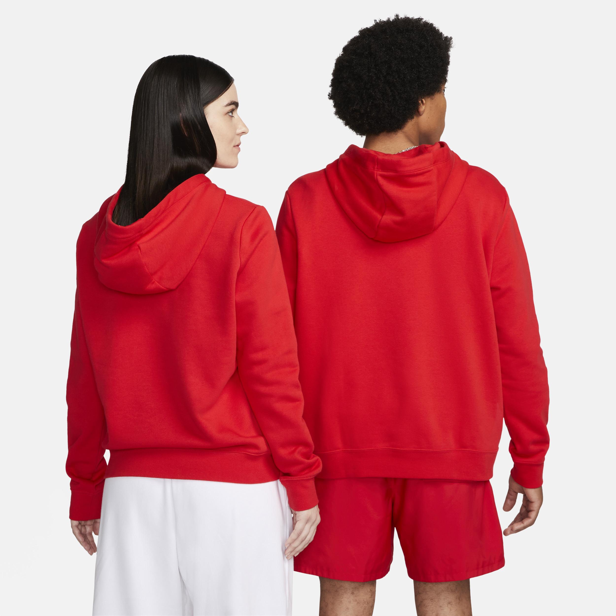 Womens Nike Sportswear Club Fleece Pullover Hoodie | DQ5793-657 Product Image