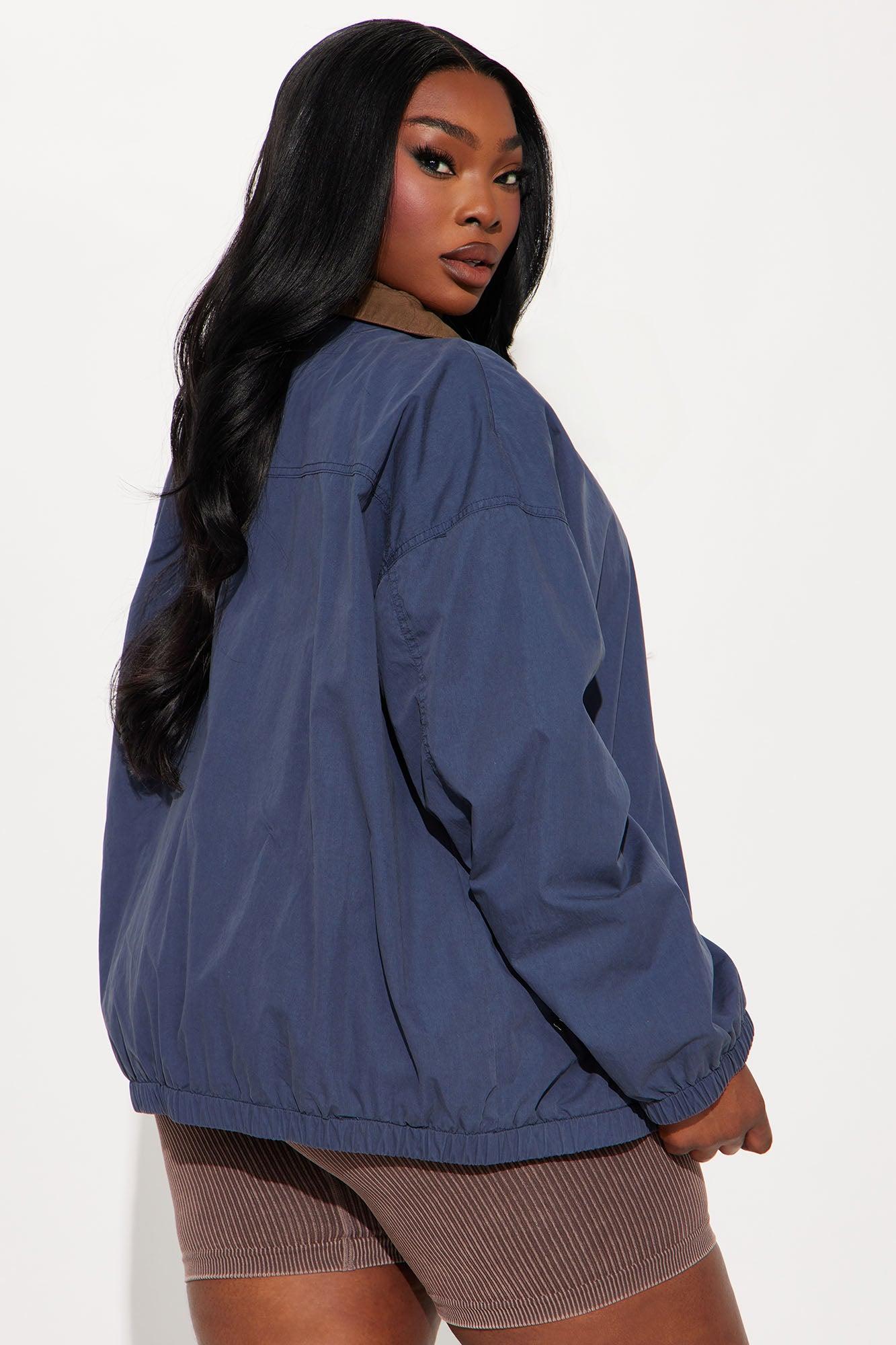 Carolina Barn Jacket - Navy Female Product Image