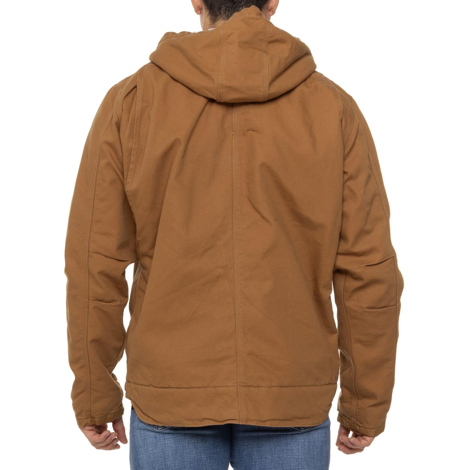 Carhartt 103826 Relaxed Fit Washed Duck Utility Jacket - Sherpa Lined, Factory Seconds Product Image