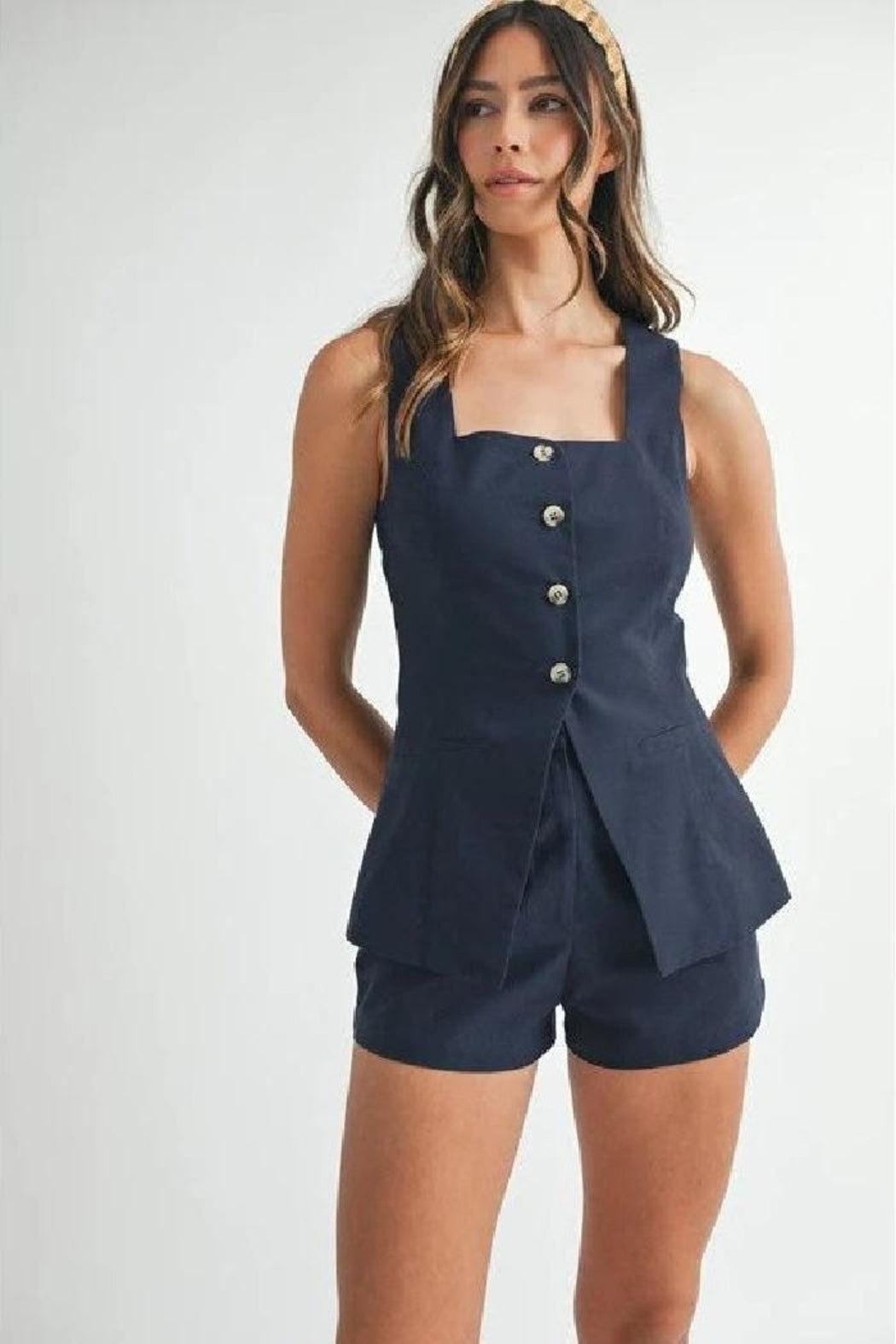 Millie Navy Blue Set Product Image