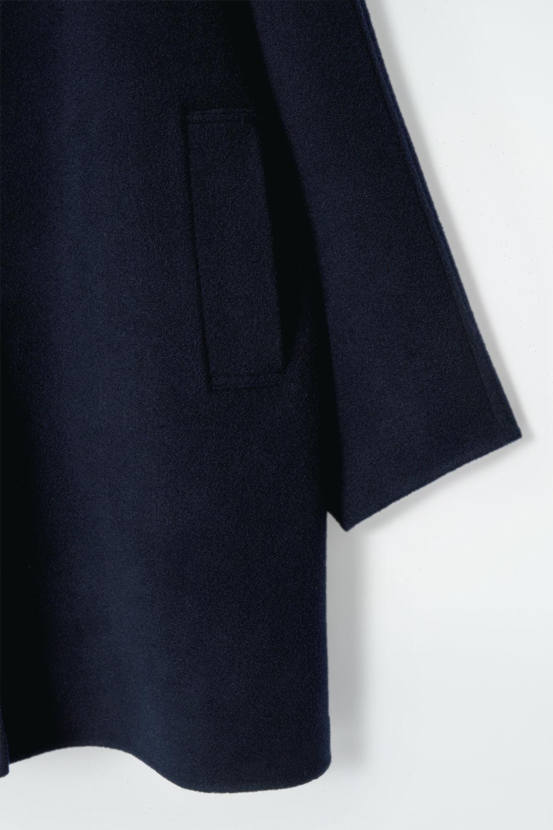 OVERSIZED DOUBLE-FACED WOOL COAT Product Image