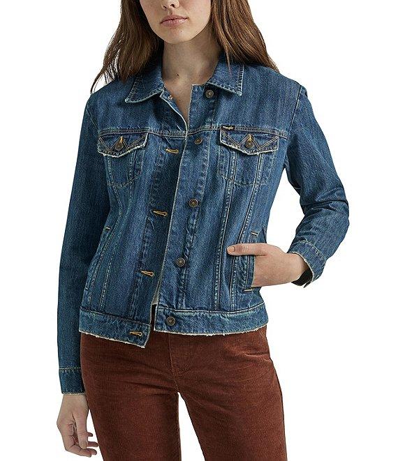 Wrangler® Long Sleeve Memory Maker Denim Jacket Product Image