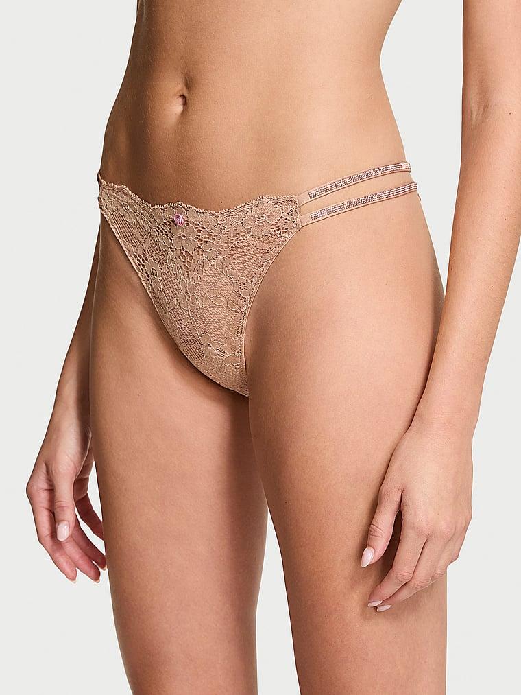 Twinkle Strap Lace Brazilian Panty Product Image