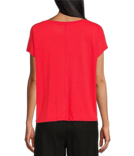 Westbound V-Neck Cap Sleeve Top Product Image
