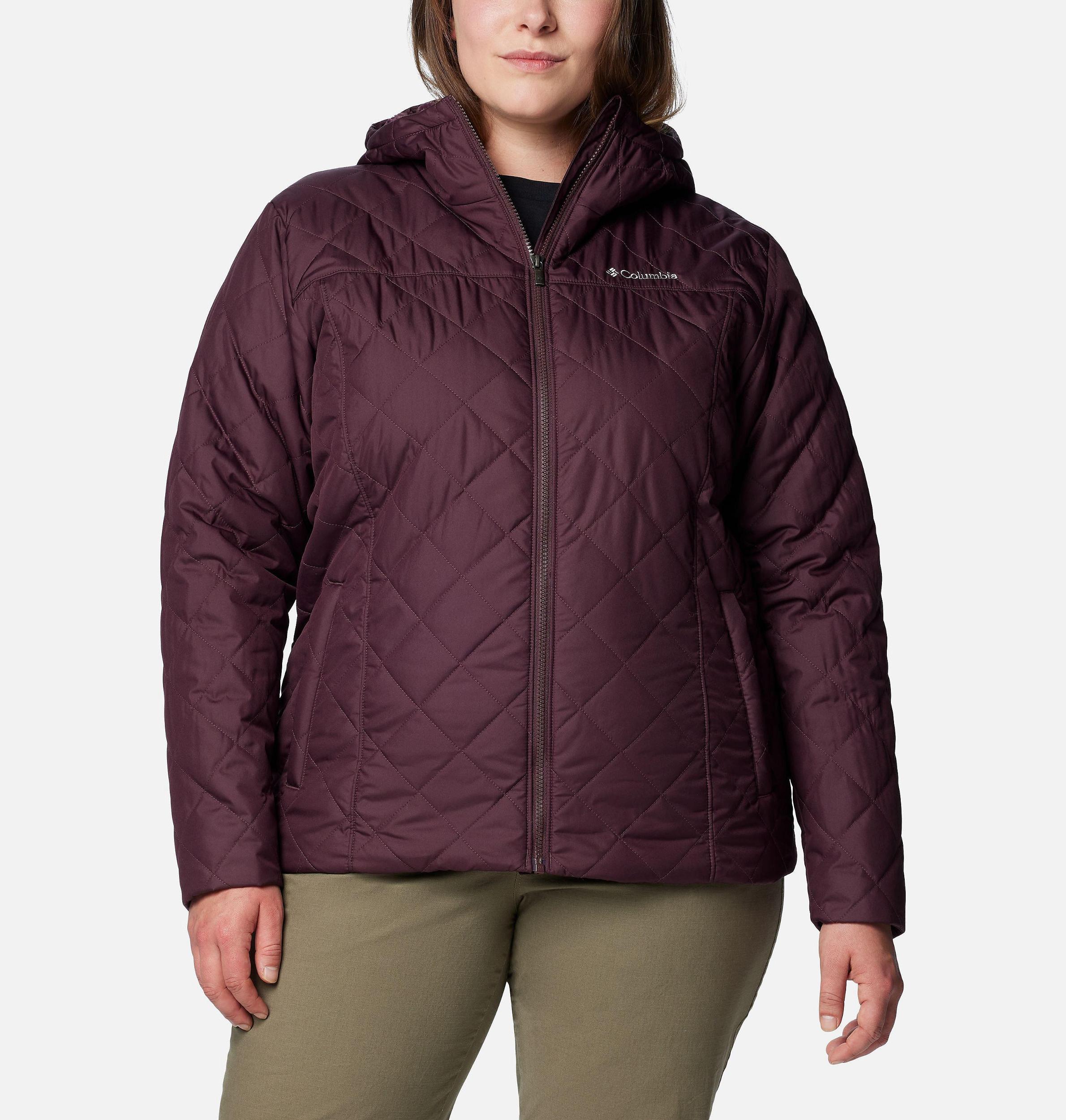 Columbia Womens Copper Crest II Hooded Jacket - Plus Size- Product Image