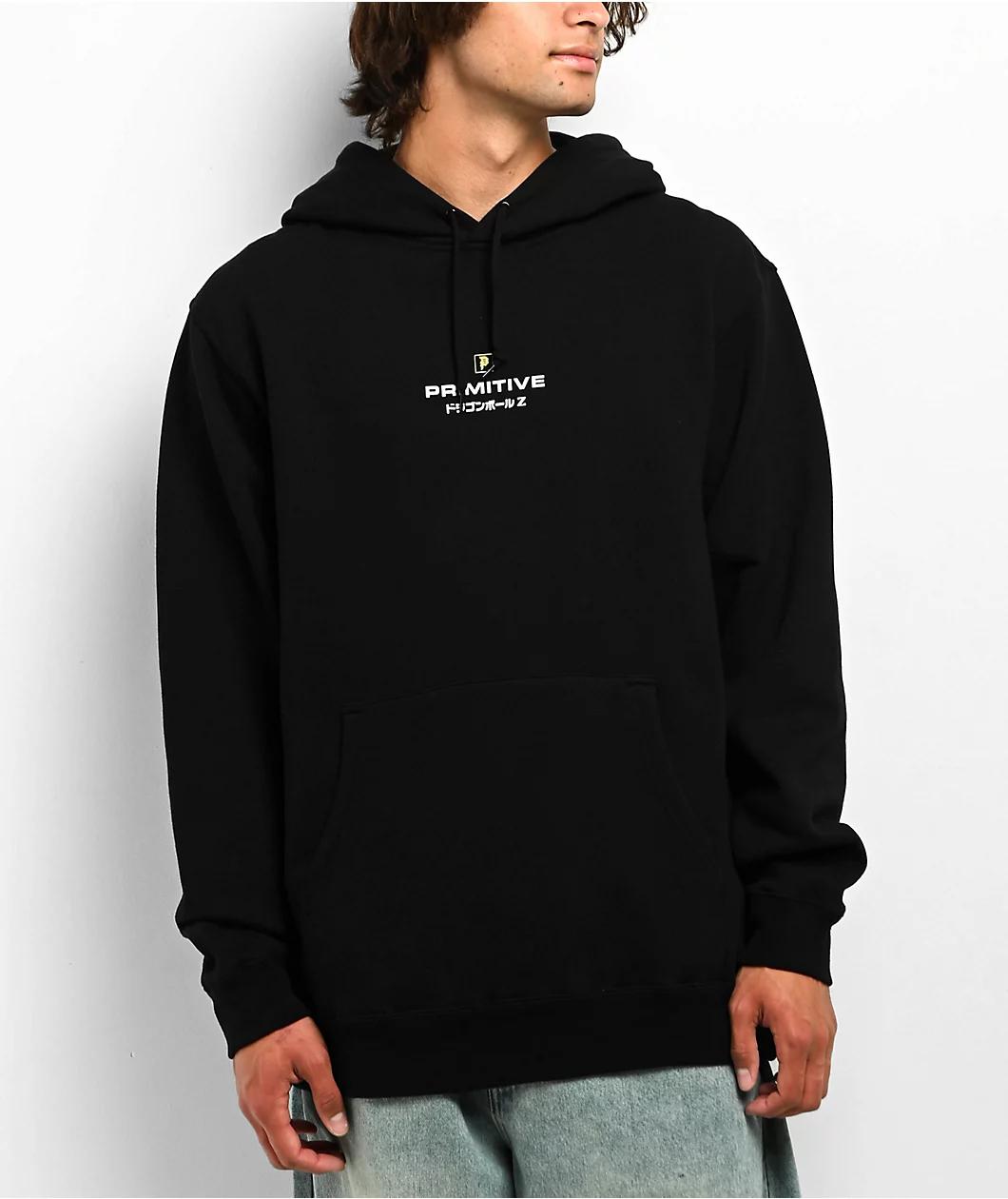 Primitive x Dragon Ball Z Saiyan Prince Black Hoodie Product Image