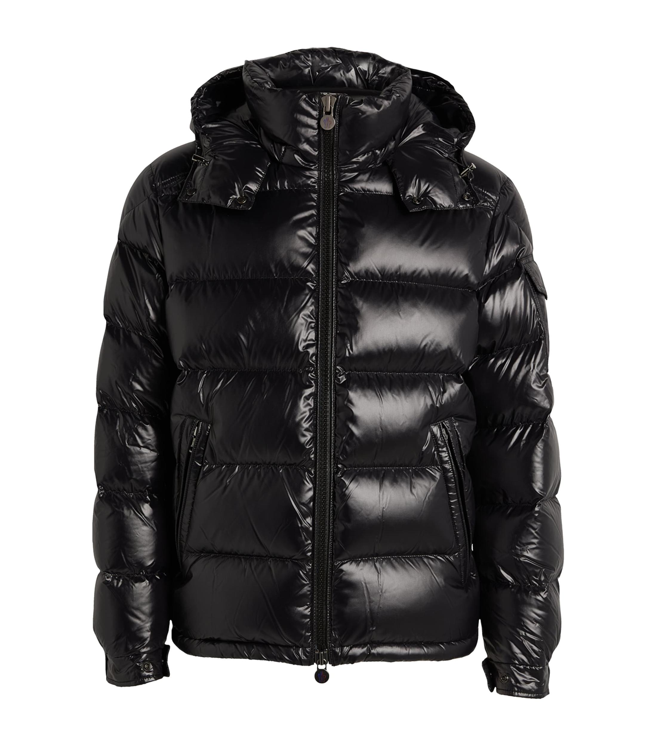 MONCLER Men Detachable Hood Padded Down Jacket In Black Product Image