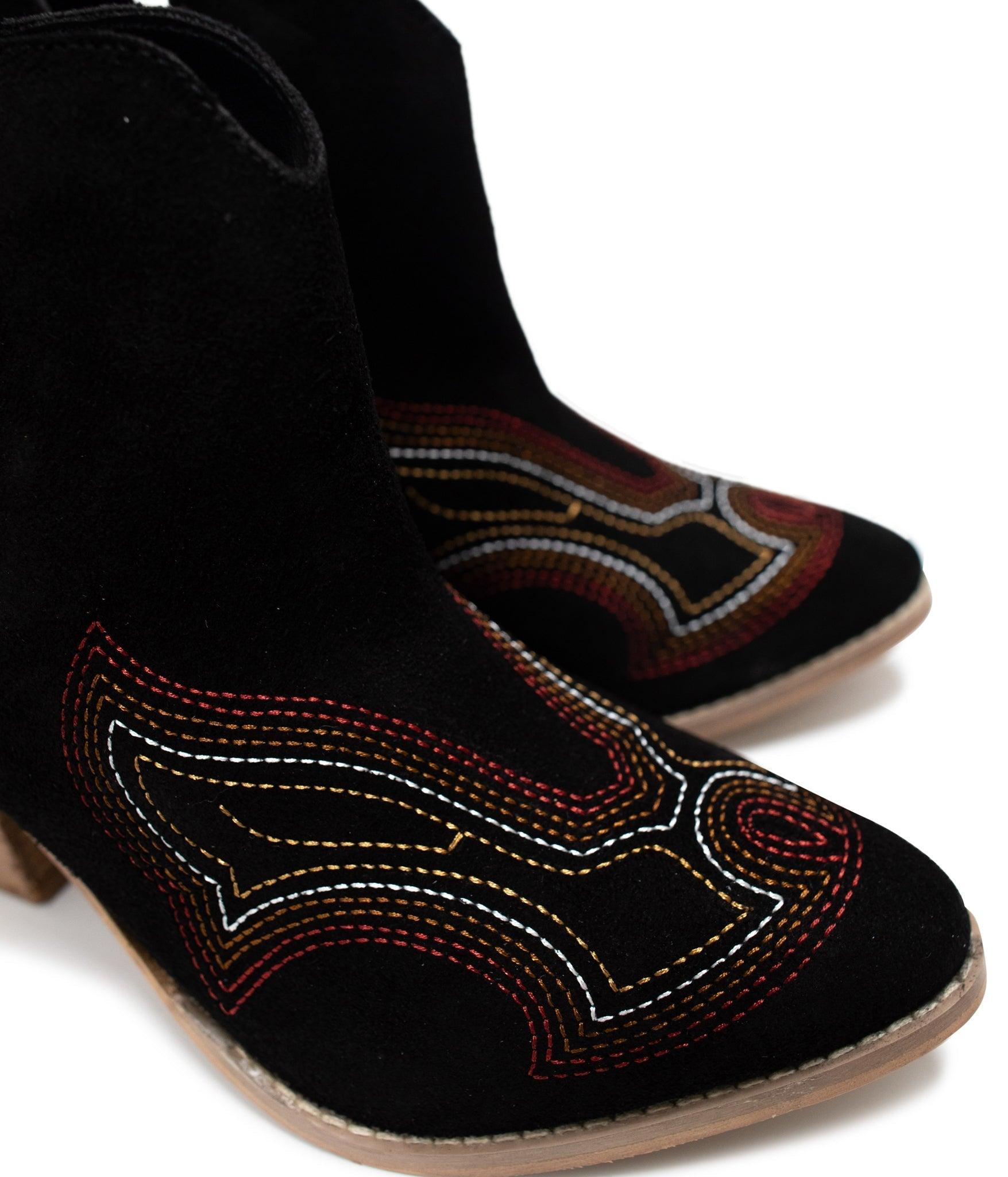 Journee Ankle Boots in Black (Online Exclusive) Product Image