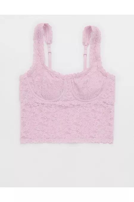 Show Off Vintage Lace Tank Top Women's Product Image