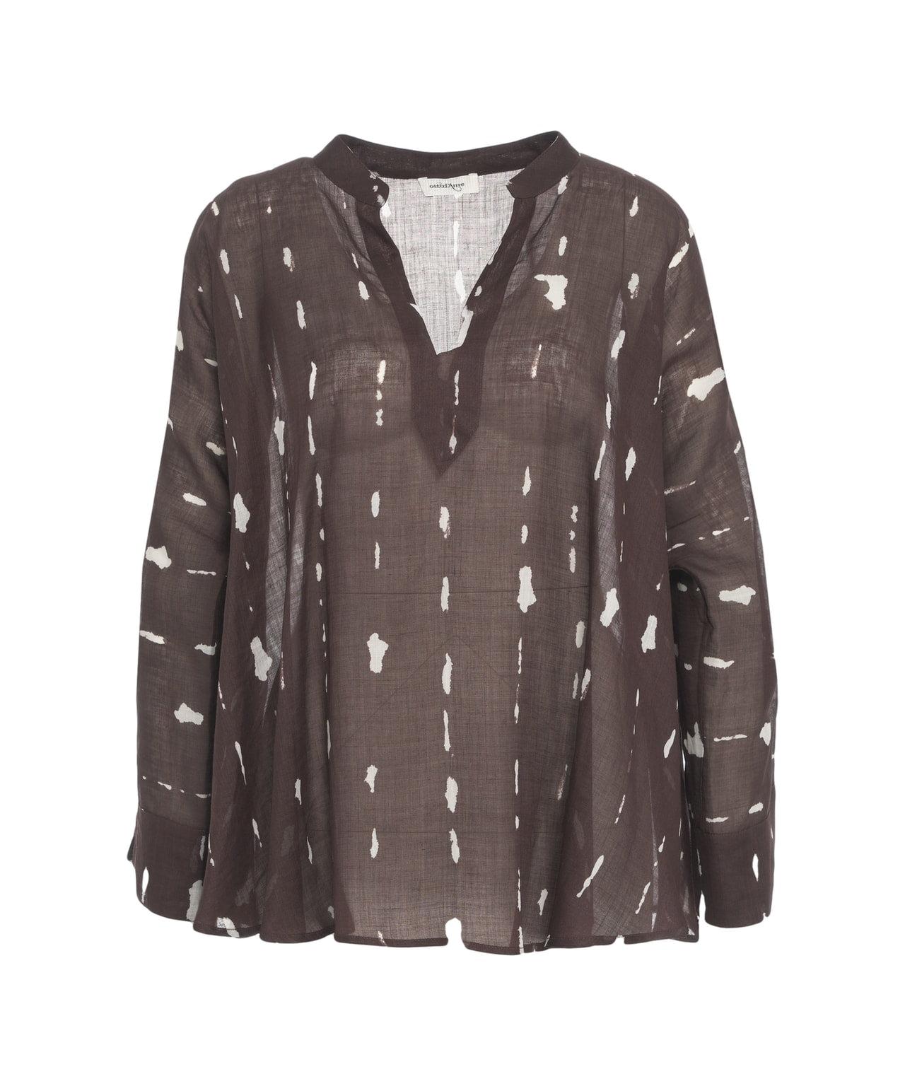 Ramie shorts with print Product Image