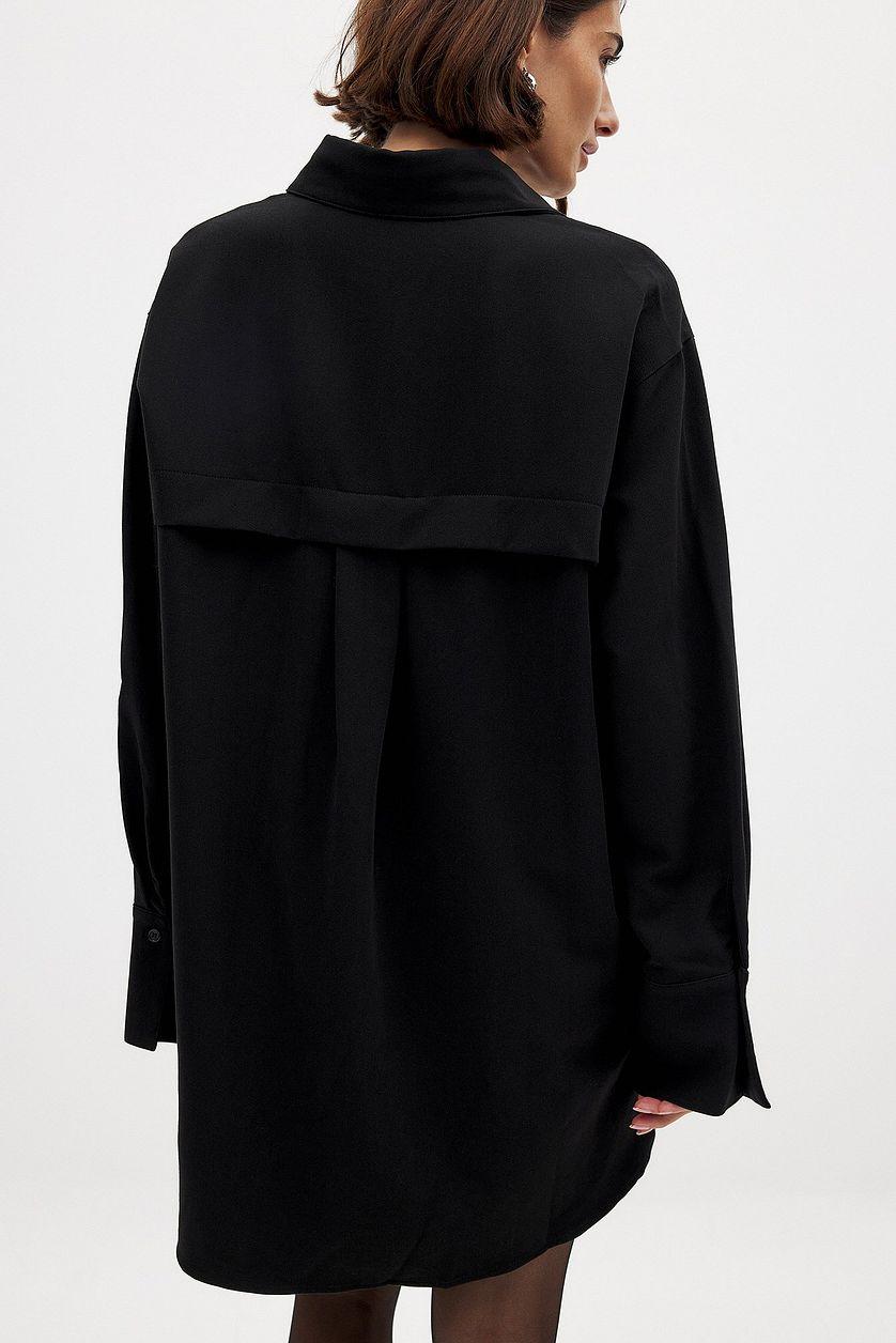 Oversized Shirt Dress Product Image