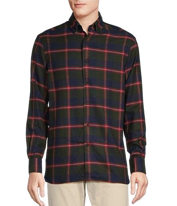 Cremieux Blue Label Plaid Flannel Long Sleeve Woven Shirt Product Image