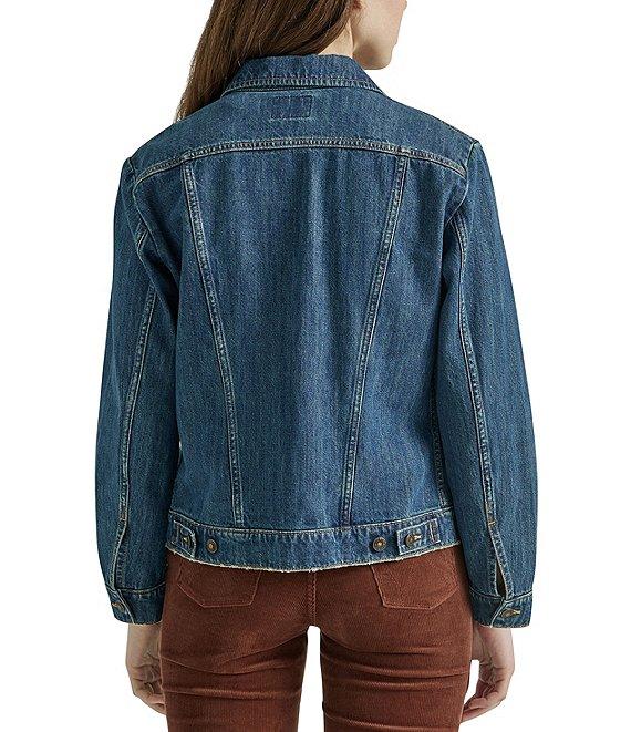 Wrangler® Long Sleeve Memory Maker Denim Jacket Product Image