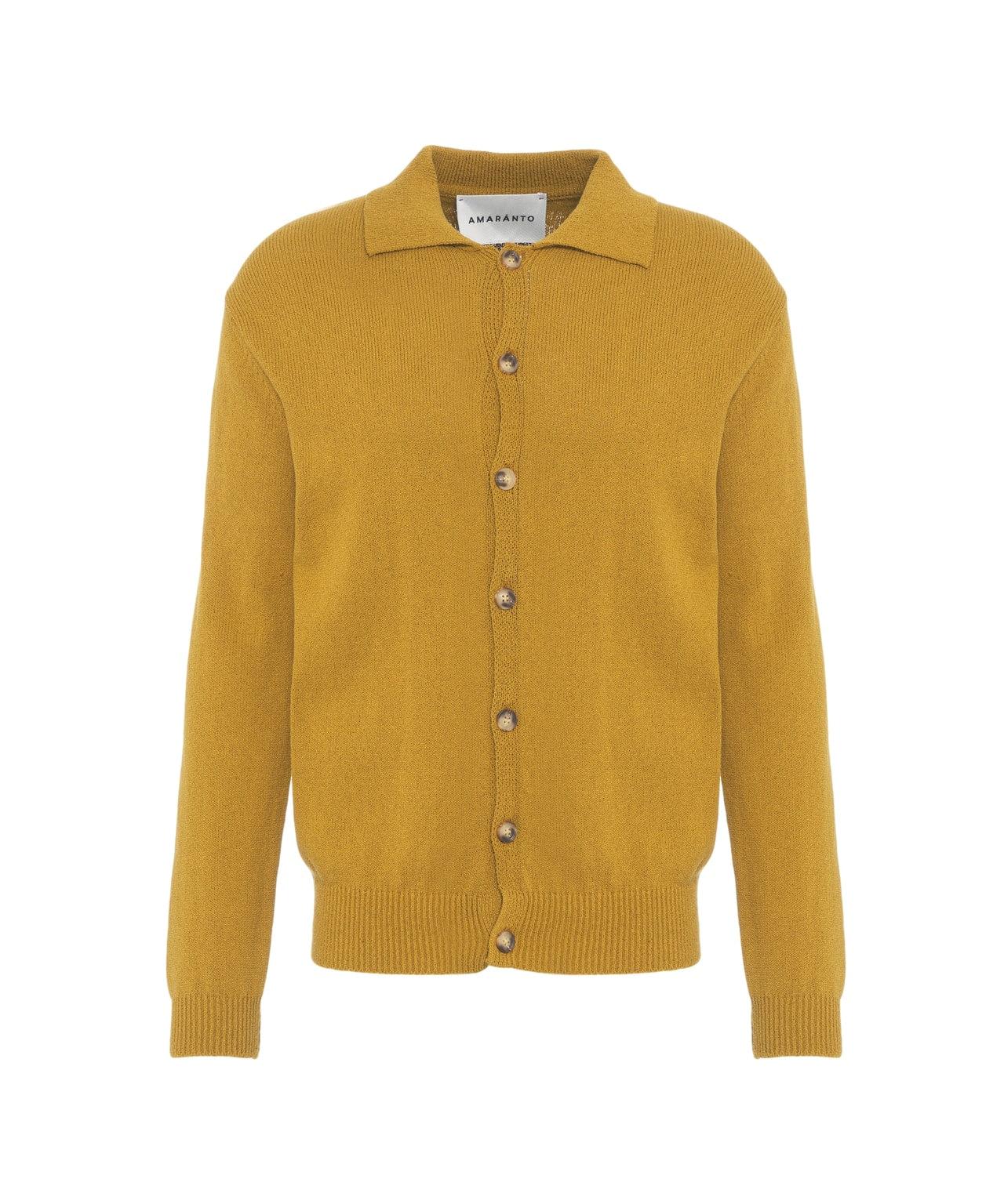 Cardigan with collar Product Image
