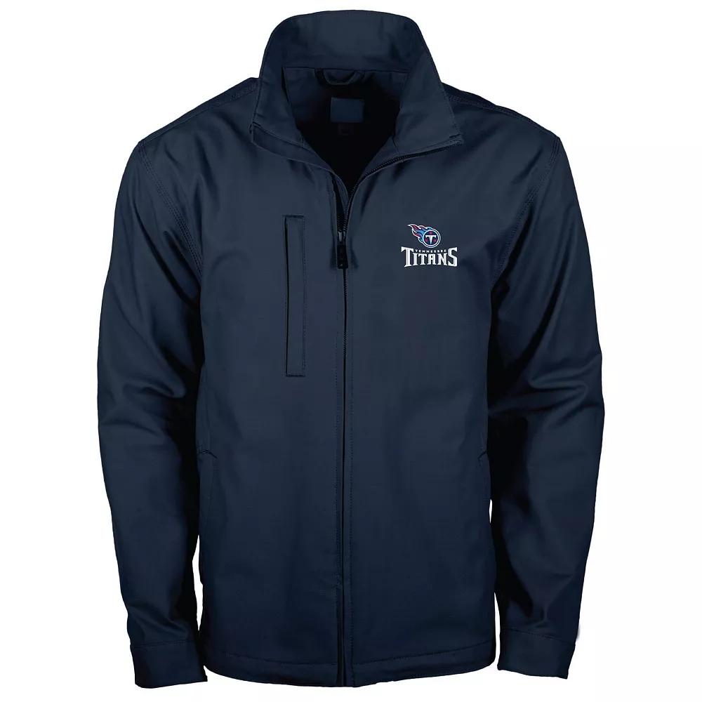 Men's Dunbrooke Navy Tennessee Titans Journey Workwear Tri-Blend Full-Zip Jacket,  Product Image