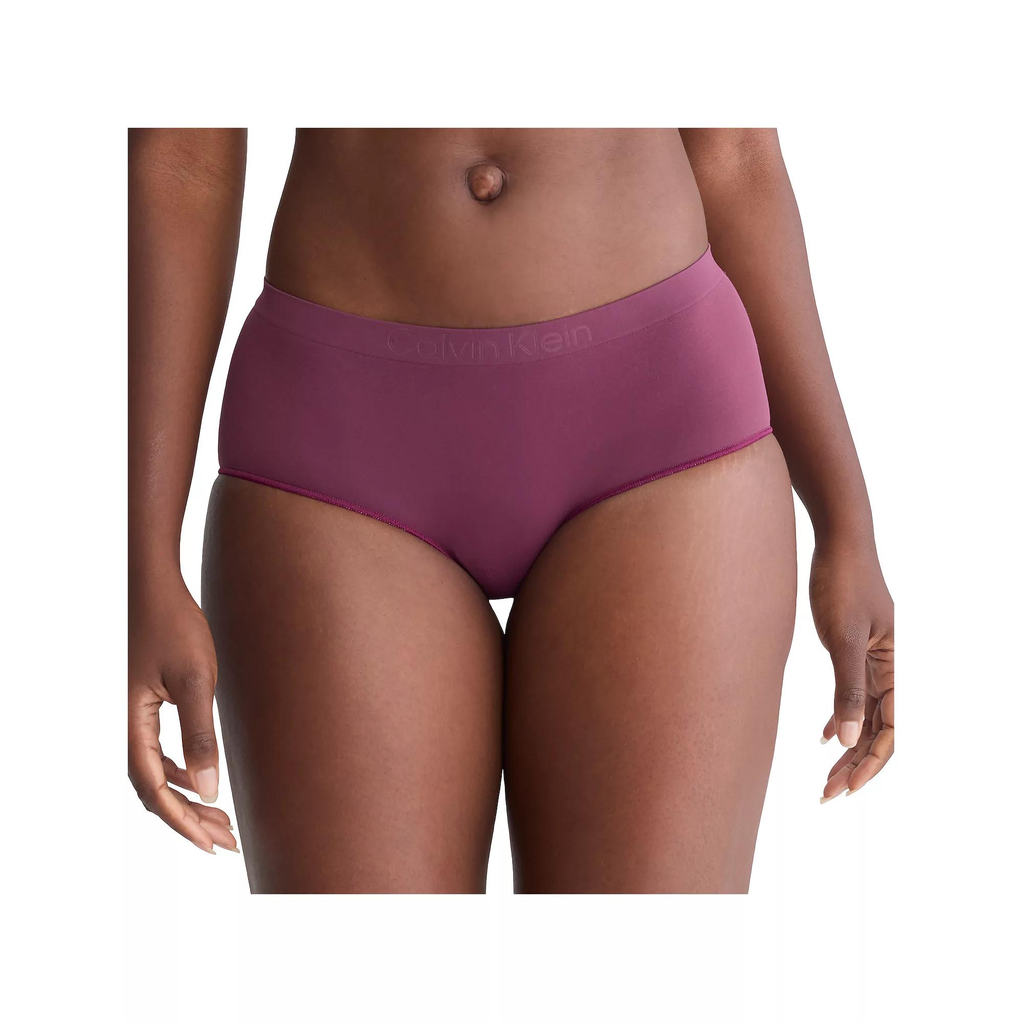 Women's Calvin Klein Bonded Flex Boyshort Panty QD3961,  Product Image