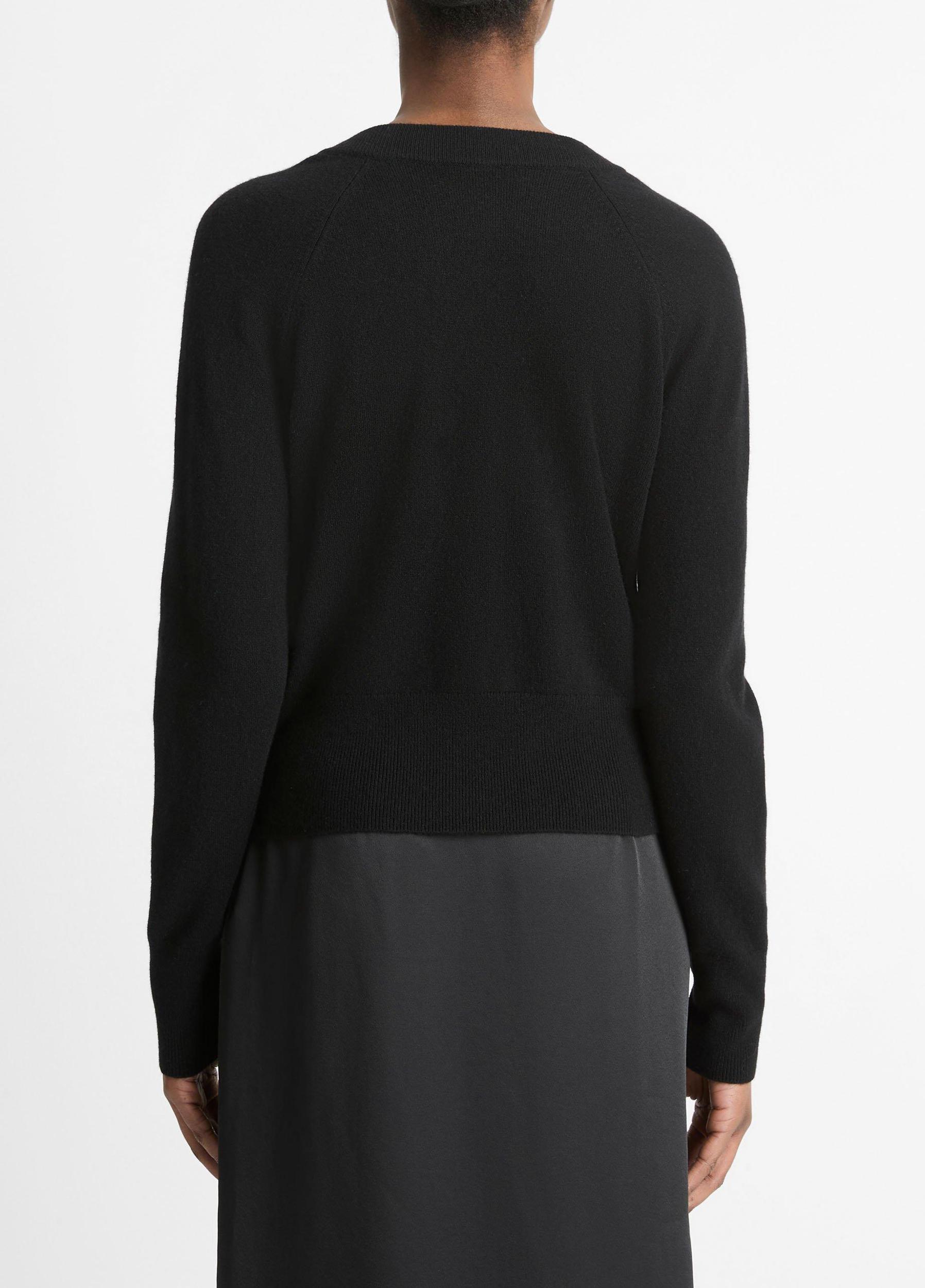 Velvet-Trim Wool-Blend Cardigan Product Image