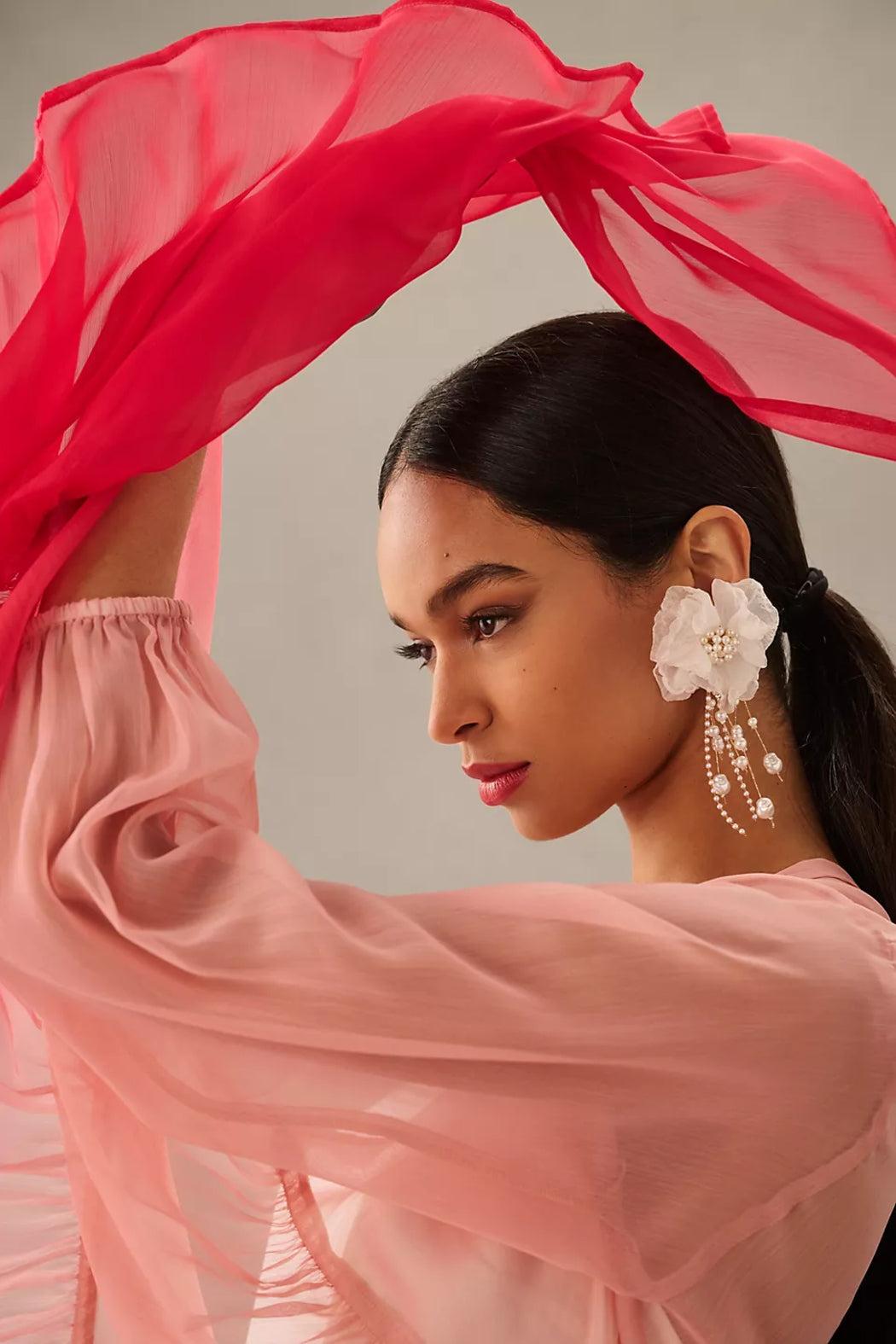 Ombré Tiered Sheer Kimono Product Image