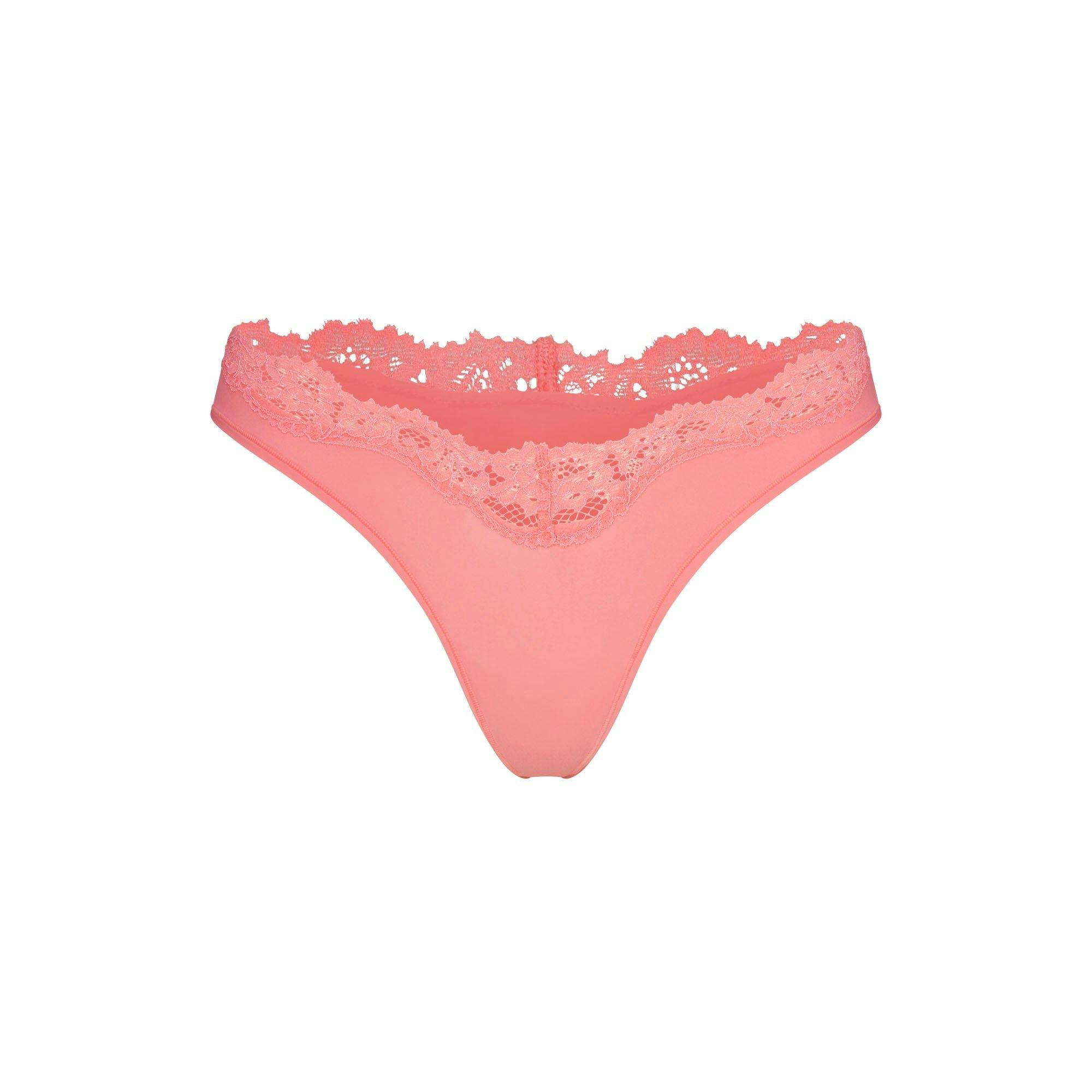 FITS EVERYBODY LACE DIPPED THONG 5-PACK | HEART BREAKER MULTI Product Image