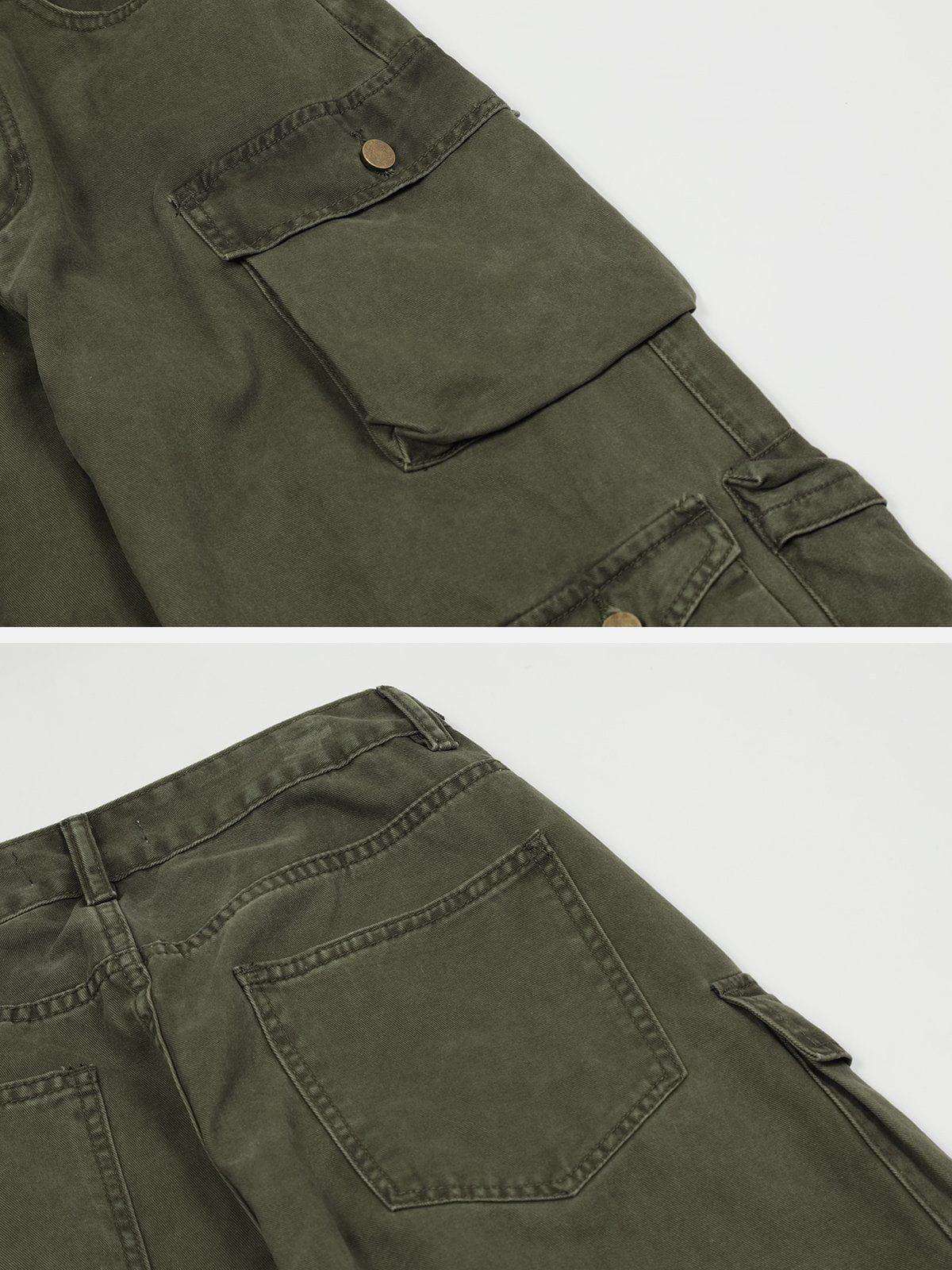 Aelfric Eden Vintage Multi-pocket Baggy Pants Product Image