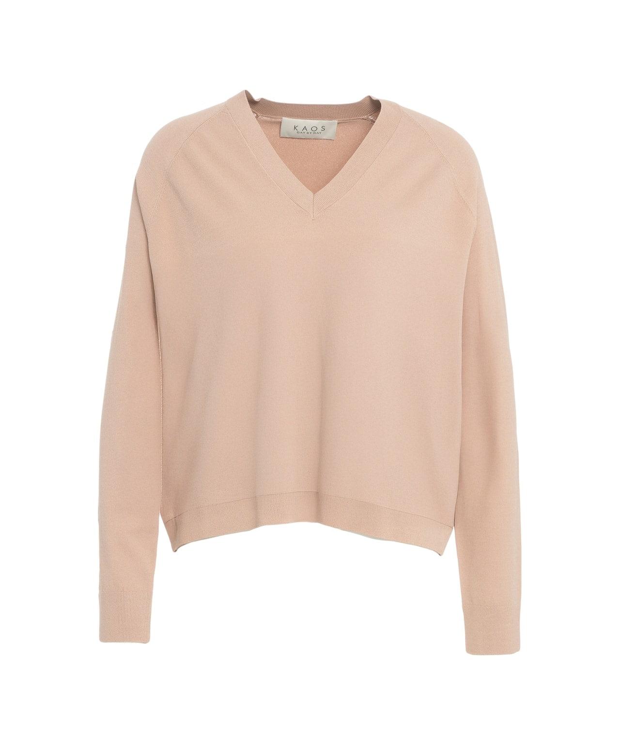 Stretch viscose sweater Product Image