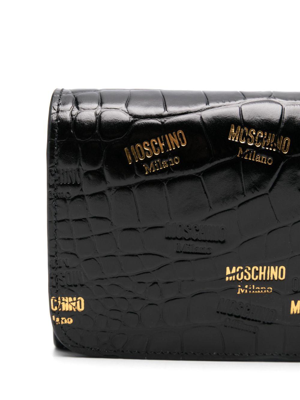 debossed-logo clutch bag Product Image