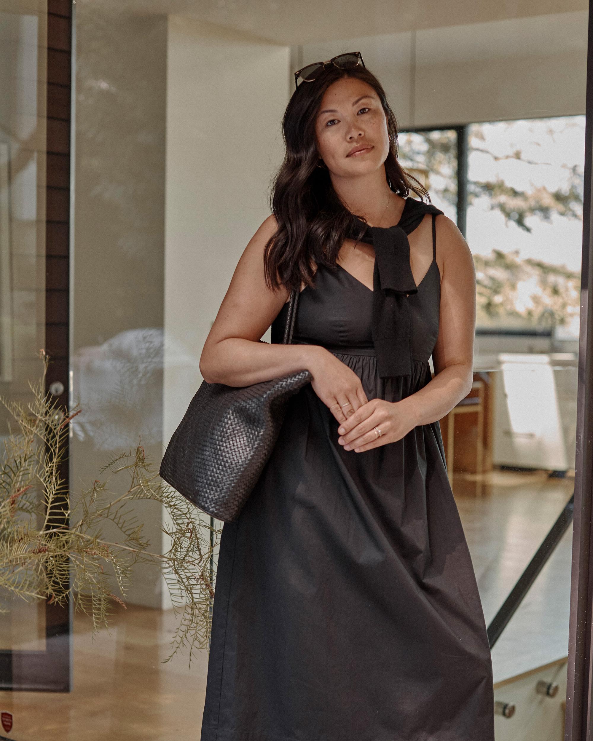 Quince | Women's Italian Leather Handwoven Tote Product Image