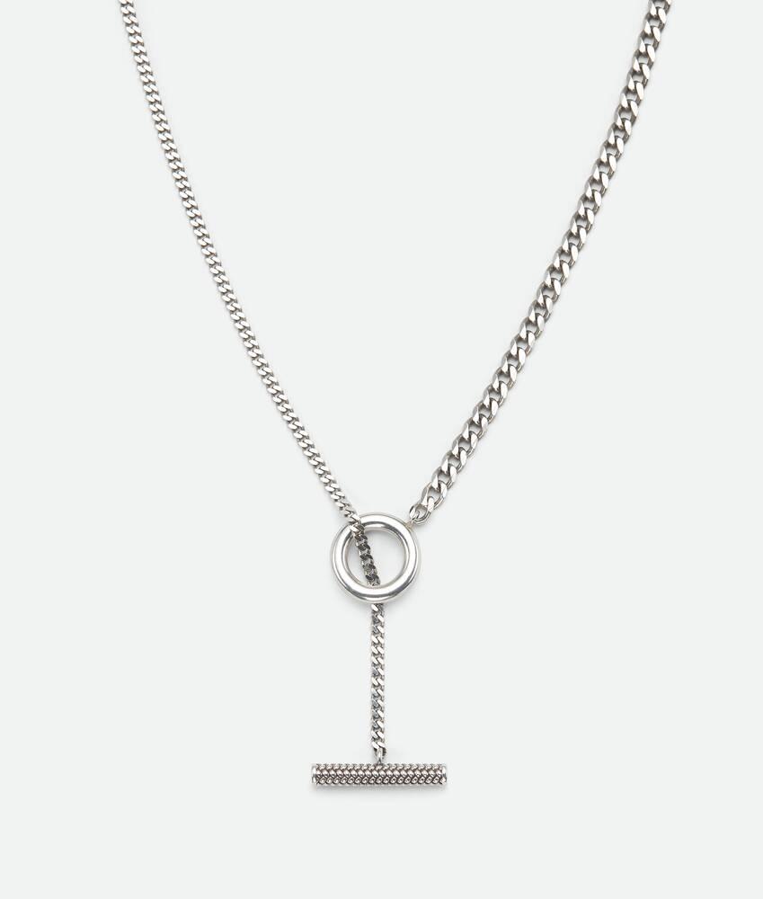 Men's Intreccio Necklace in Silver Product Image