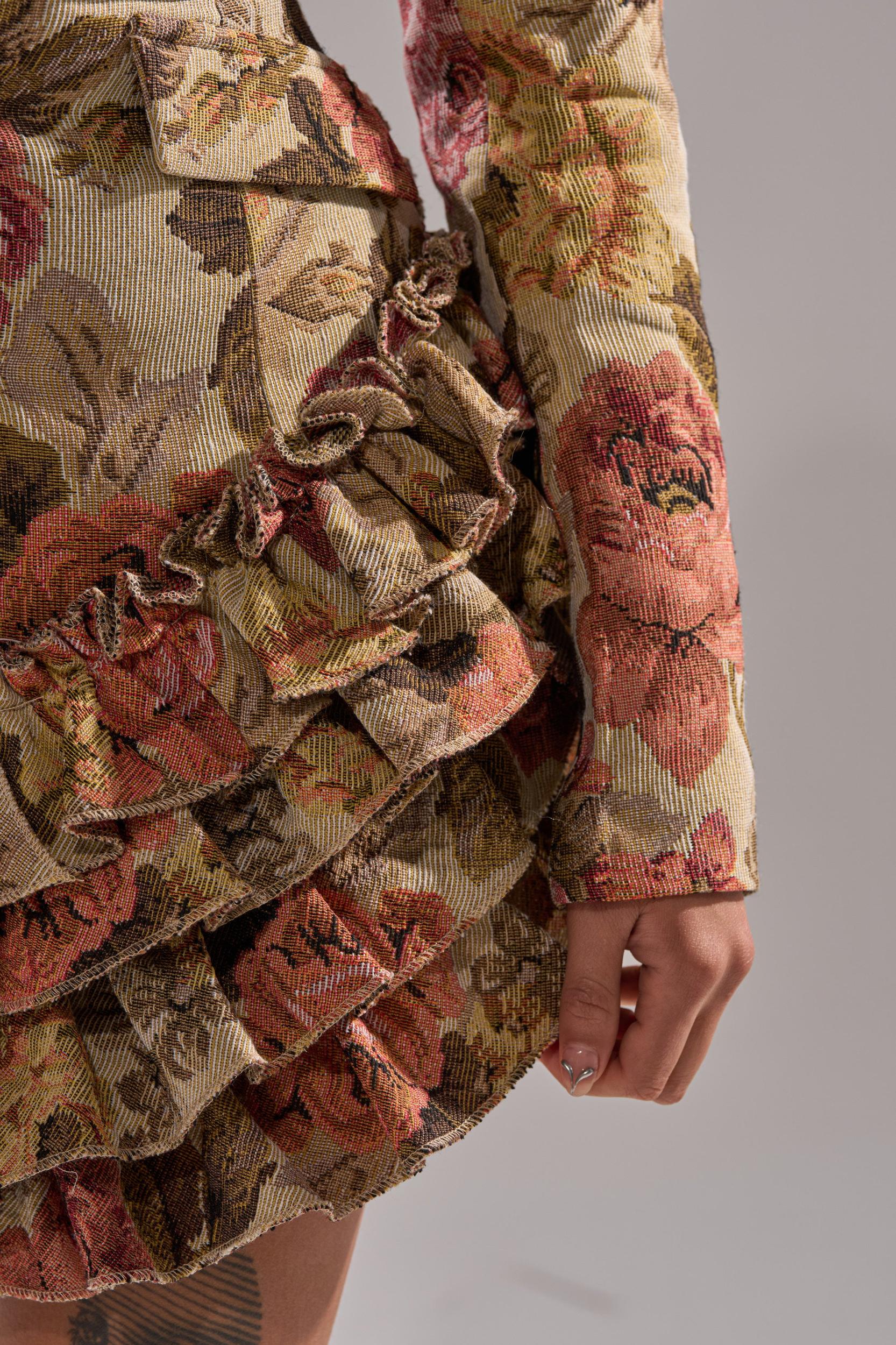 FLORAL HEAVEN TAPESTRY ROMPER Product Image