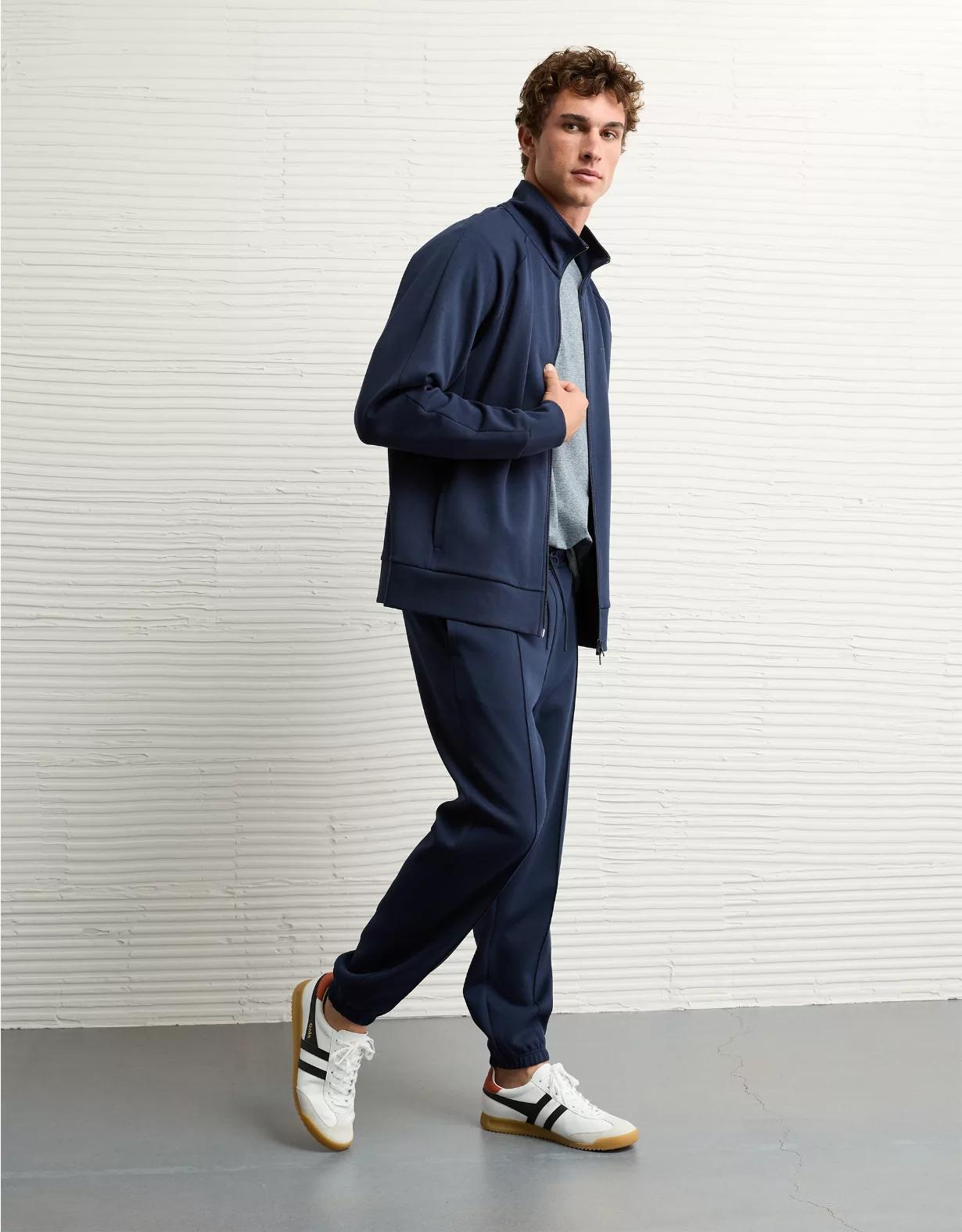 AE 24/7 Knit Pleated Pull-On Pant Product Image