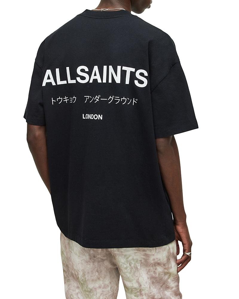 Allsaints Underground Organic Cotton Logo Graphic Tee Product Image
