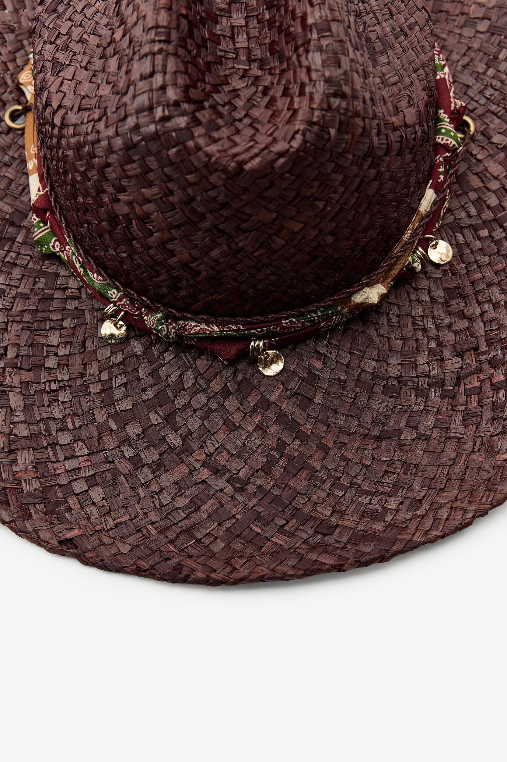 WOVEN COWBOY HAT Product Image