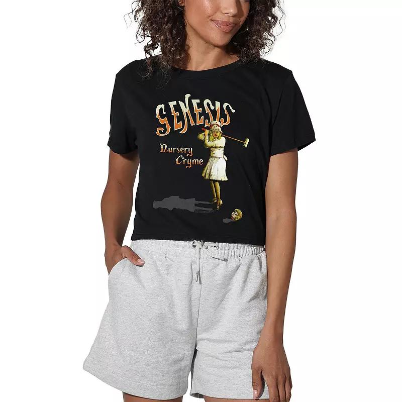 Women's Suburban Riot Day Drinks Crop Tee, Girl's,  Product Image