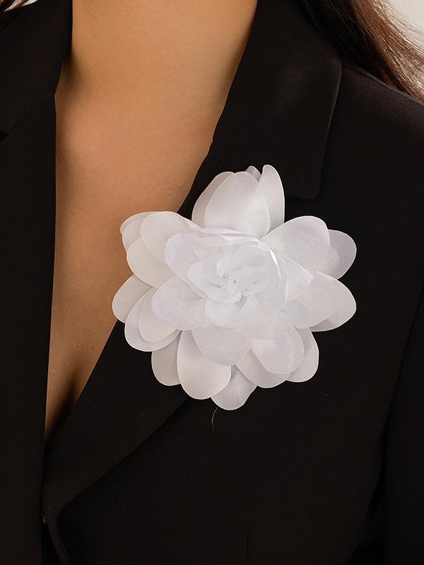 Three-Dimensional Flower Brooch Accessories Product Image