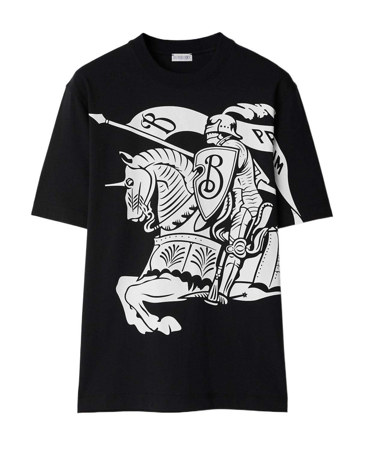 Equestrian Knight-print cotton T-shirt Product Image