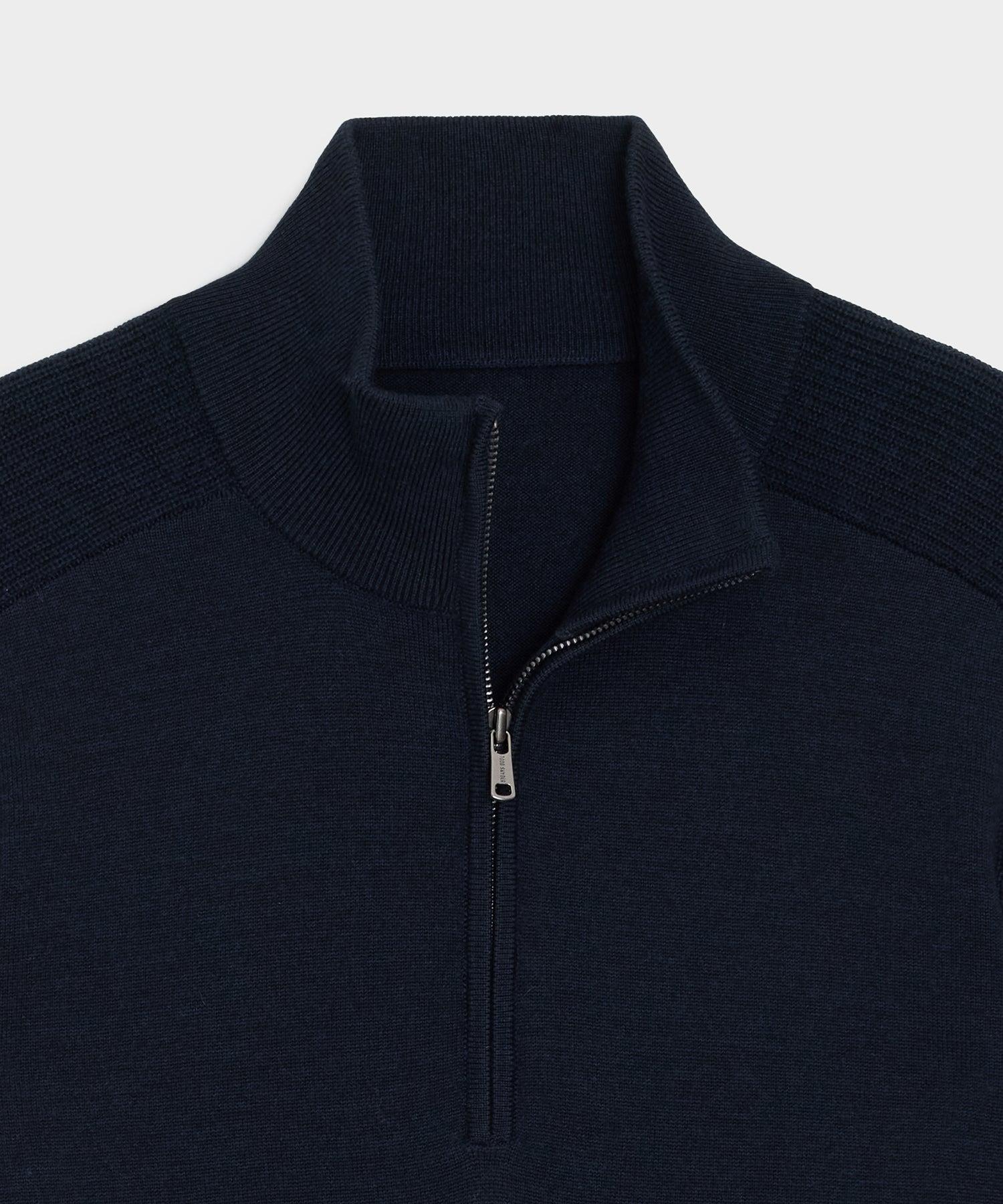 Merino Quarter-Zip Sweater Product Image