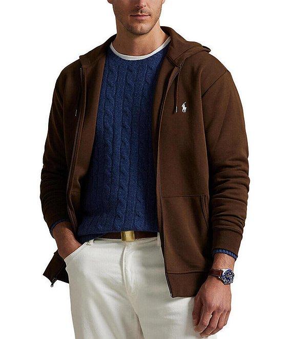 Polo Ralph Lauren Double-Knit Full-Zip Hoodie Jacket Product Image